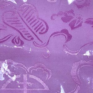 Small drawstring bag purple Chinese fabric New gift bag